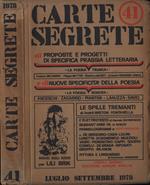 Carte Segrete n. 41 luglio - settembre 1978