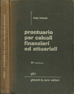 Prontuario per calcoli finanziari ed attuariali