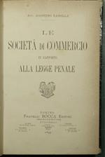 Le società di commercio in rapporto alla legge penale