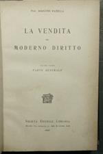 vendita nel moderno diritto