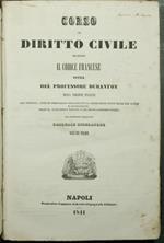 Corso di Diritto civile secondo il Codice francese