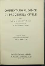 Commentario al Codice di procedura civile - Voll. I/III