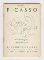 Picasso: Recent Lithographs. May 29 - June 23, 1951