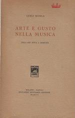 Arte e gusto nella musica