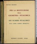 Per restituzione della geometria pitagorica e dei numeri