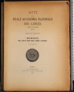 Atti Accademia Lincei 1926. Memorie scienze morali… Vol II