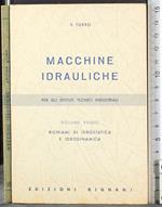 Macchine idrauliche. Vol 1