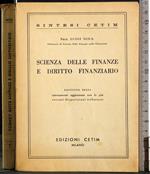 Scienza della finanze e diritto finanziario