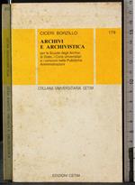 Archivi e archivistica