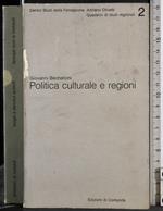 Politica culturale e regioni