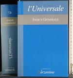 Le garzantine. L'universale. Indice generale