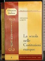 scuola nelle Costituzioni europee