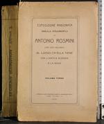 Esposizione ragionata Filosofia Rosmini Vl 3