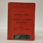 Regolamento di esercizi per l'artiglieria da campagna ed a cavallo N. 121  Volume I Servizio del cannone