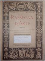 Rassegna d'arte. Annata completa 1908, Anno VIII