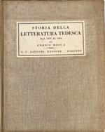 Storia della letteratura tedesca dal 1870 al 1933