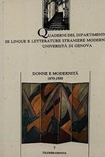 Donne e modernità 1870 - 1930