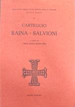 Carteggio Rajna - Salvioni