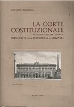 Corte Costituzionale Nei Giudizi Di Accusa Contro Il Presidente Della Repubblica E I Ministri