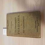 Proprietà Fondiaria E Il Suo Frazionamento A. Piccinini 1926 Manuali Hoepli