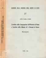 L' archivio della Congregazione dell'Oratorio di Roma e l'archivio della Abbazia di S. Giovanni in Venere