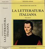 La letteratura italiana vol I