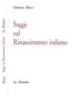 Saggi sul Rinascimento italiano