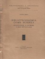 Biblioteconomia come scienza