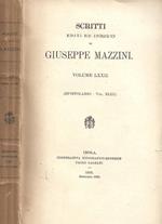 Epistolario di Giuseppe Mazzini. Volume XLIII