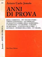 Anni di prova