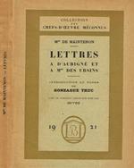 Lettres a D'Aubigné et a Madame des Ursins