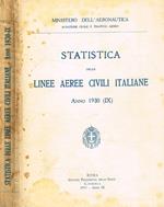 Statistica delle linee aeree civili italiane anno 1930 (IXI)