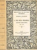 G.Pico della Mirandola. Sincretismo religioso-filosofico 1463-1494