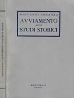 Avviamento agli studi storici