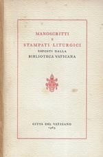 Manoscritti e stampati liturgici