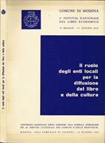 4.o Festival Nazionale del Libro Economico - Il ruolo degli enti locali per la diffusione del lbro e della cultura