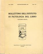 Bollettino dell'Istituto di Patologia del Libro 