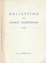 Bollettino della Domus Mazziniana anno XVII, n 2, 1971