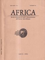 Africa, anno XXVII, numero 4, 1972