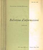 Bollettino d'informazioni, N.S., anno XVI, 1976