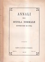 Annali della Scuola Normale Superiore di Pisa, serie III, vol. VII, 2, 1977