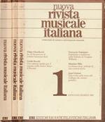 Nuova rivista musicale italiana anno XVII, n 1,2,3/4, anno 1983