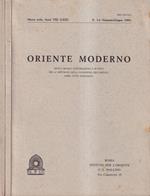 Oriente moderno, anno VIII, numero 1-12, 1989