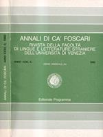 Annali Ca' Foscari, anno XXXI, numero 3, 1992