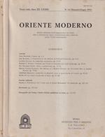 Oriente moderno, anno XII, numero 1-12, 1993