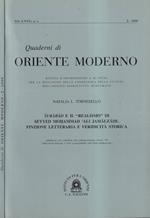 Quaderni di Oriente moderno, anno XIX, numero 2, 2000