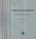 Oriente moderno, anno XXIII, numero 1, 2, 3, 5, 2004