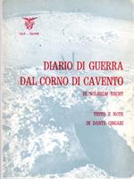 Diario di guerra dal Corno di Cavento