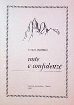 Note e confidenze