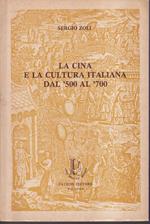 Cina e la cultura italiana dal '500 al '700